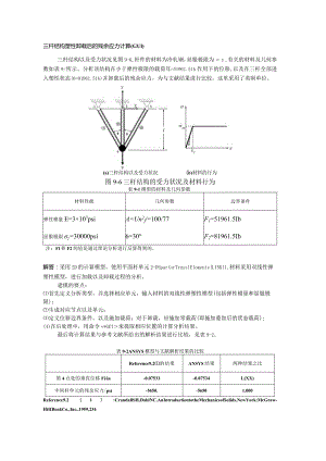 三杆结构塑性卸载后的残余应力计算(GUI).docx