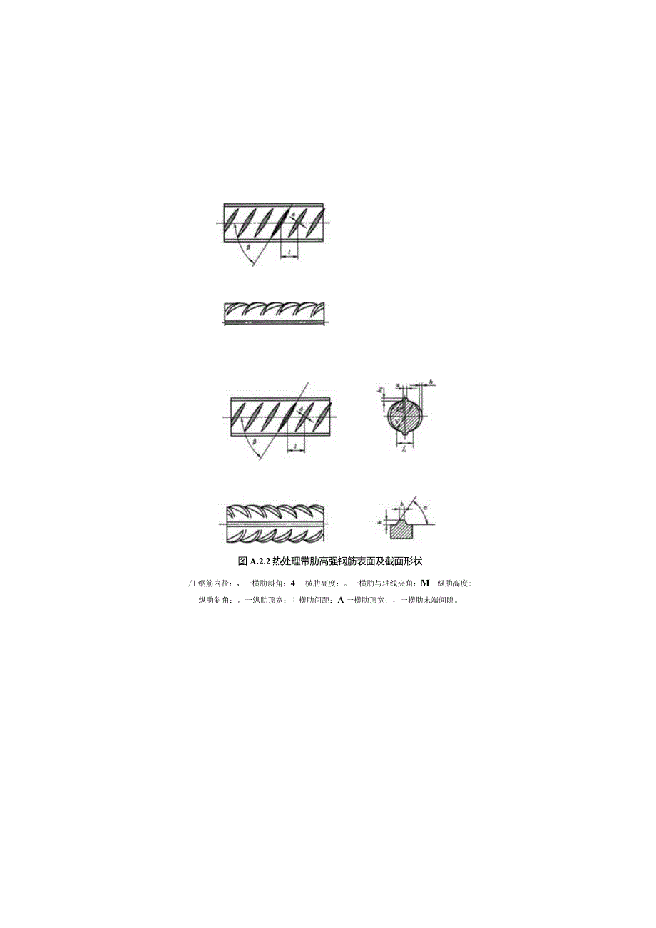 热处理带肋高强钢筋技术要求、最大裂缝宽度允许值时的纵向受拉钢筋应力值.docx_第3页