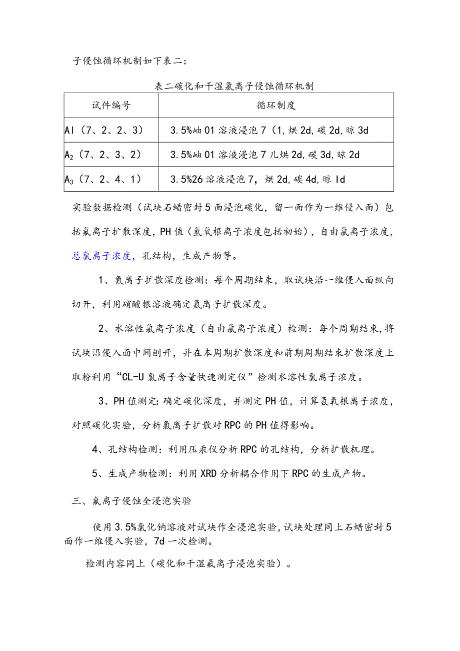 RPC钢筋锈蚀阈值研究实验方案.docx_第2页