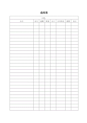 盘库表（标准样本）.docx