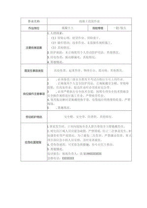 混凝土浇筑作业安全操作规程清单.docx