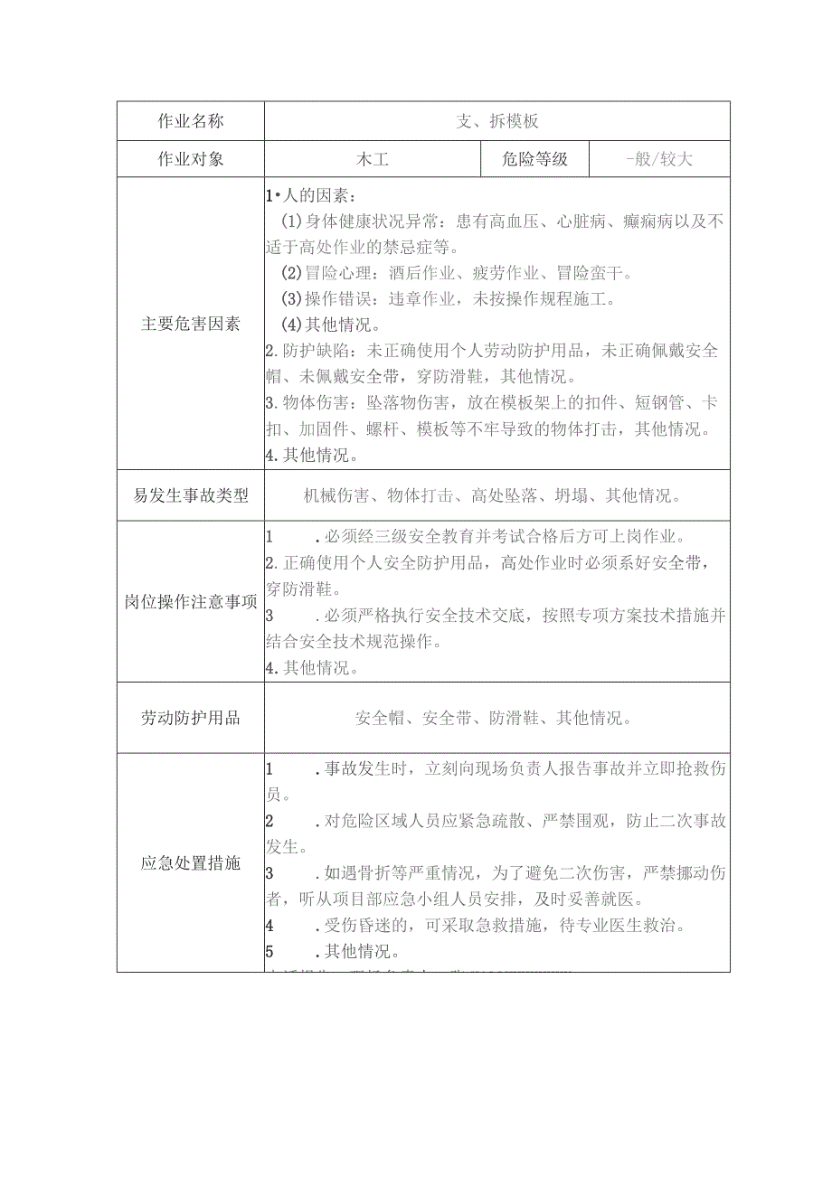 木工安全操作规程清单.docx_第1页