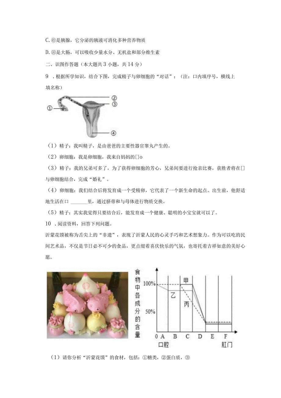 七年级下第一次月考试题及答案.docx_第3页