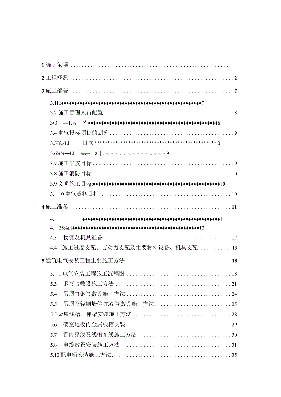 北京市某办公楼工程电气施工组织设计_secret.docx_第1页