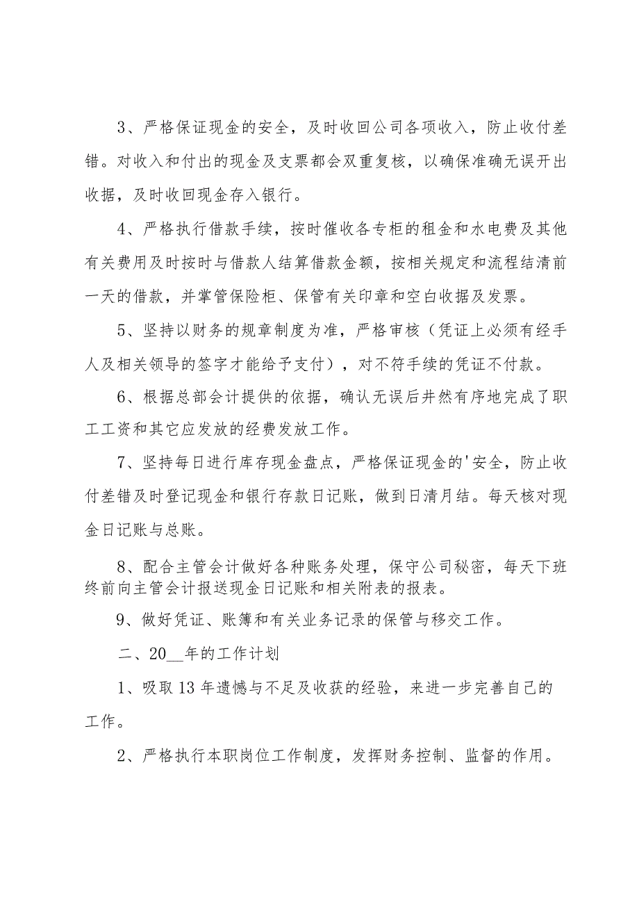 出纳年度总结模板.docx_第3页