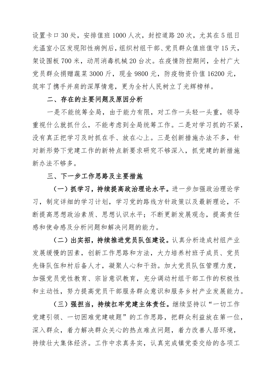 2022年村总支书记抓基层党建述职报告.docx_第3页