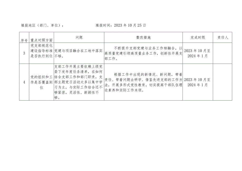 基层党支部主题教育问题整改清单.docx_第2页