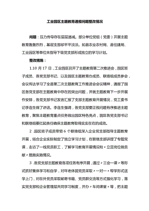 主题教育通报问题整改情况.docx