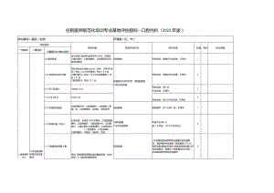 住院医师规范化培训基地评估指标（2023年版）—口腔内科专业基地.docx