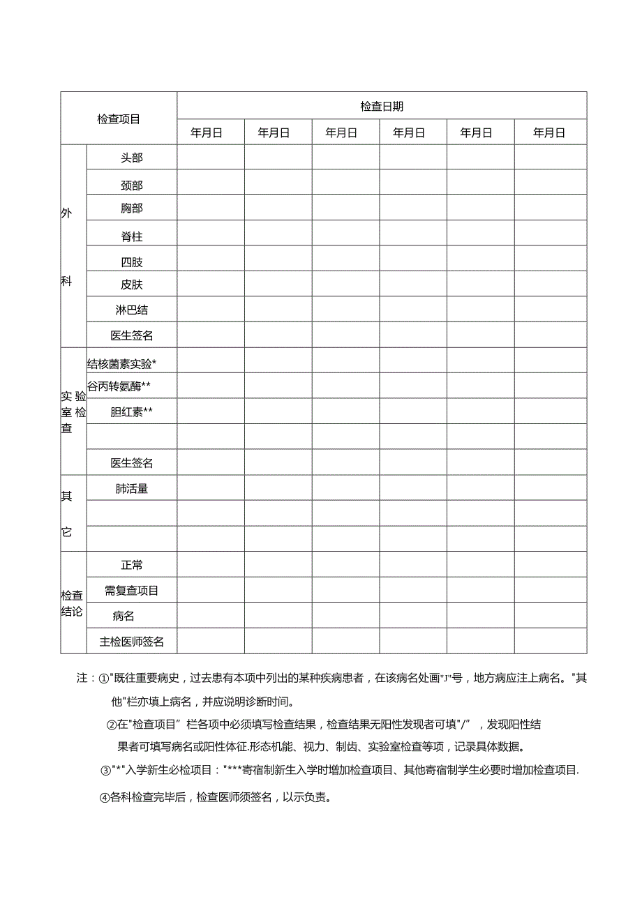 中小学生健康检查表.docx_第3页