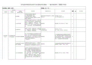 住院医师规范化培训基地评估指标（2023年版）—临床病理科专业基地.docx