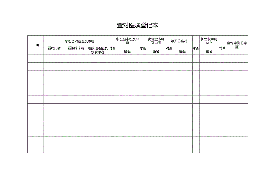 查对医嘱登记本.docx_第2页