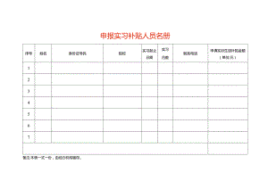 申报实习补贴人员名册.docx