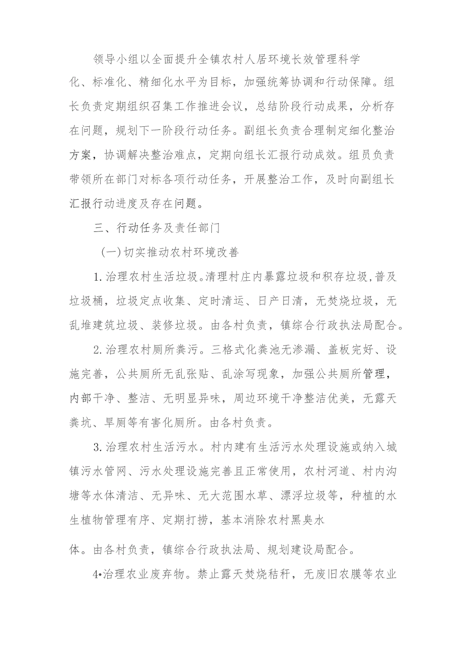 XX镇2023年农村人居环境长效管理“夏日攻坚”行动实施方案.docx_第2页