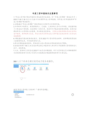 社保费年度申报电子税务局操作课件（年度工资申报相关注意事项）.docx