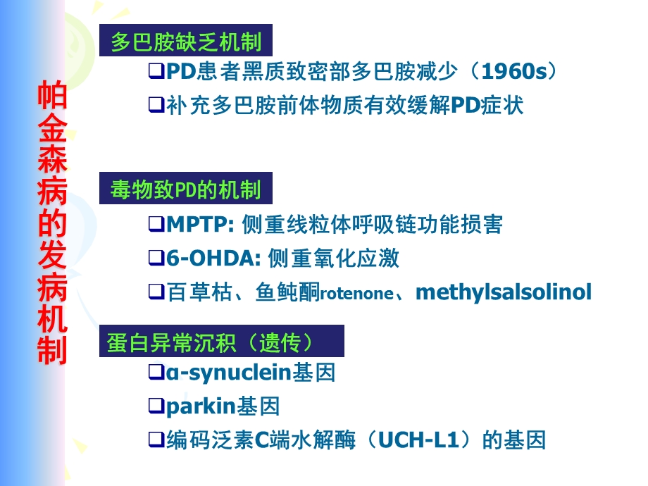 帕金森病诊断与治疗马改后.ppt_第3页