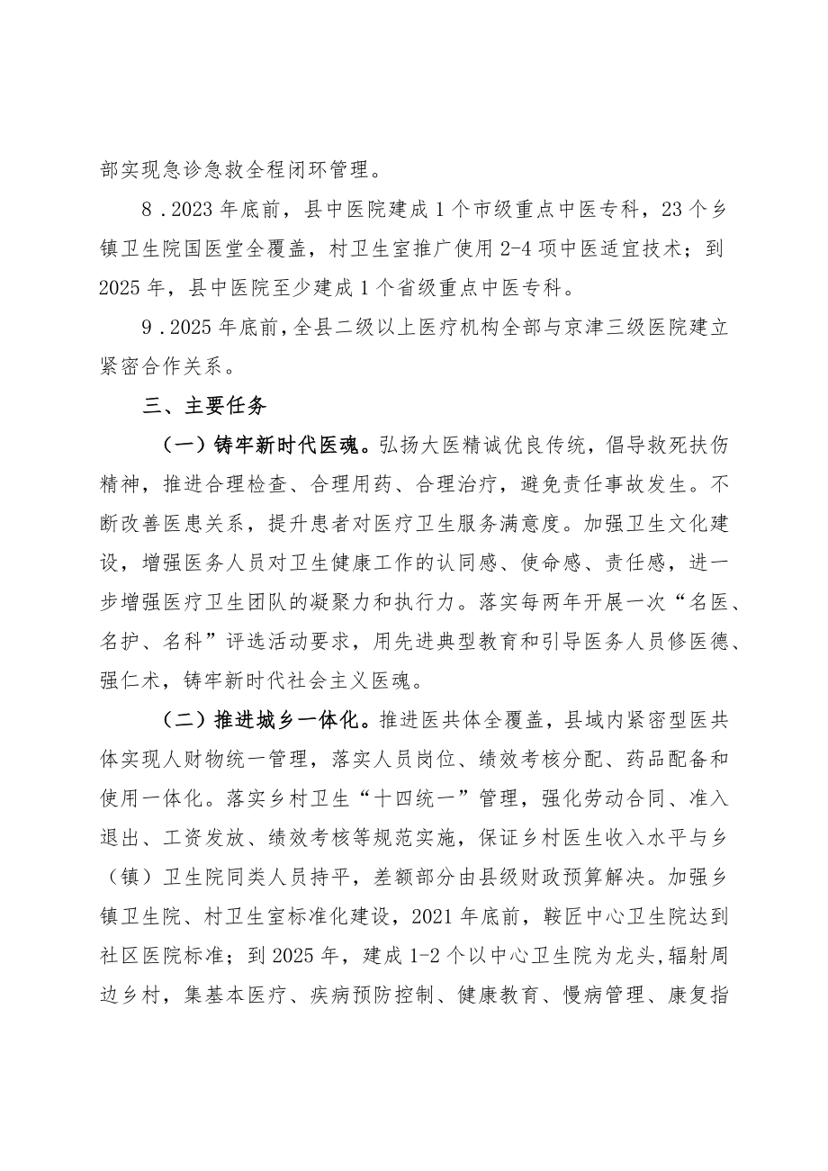 关于进一步提升基层医疗卫生服务能力建设上医工程的实施方案.docx_第3页