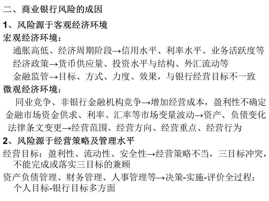 商业银行经营学第十三章商业银行经营风险与内部控制.ppt_第3页