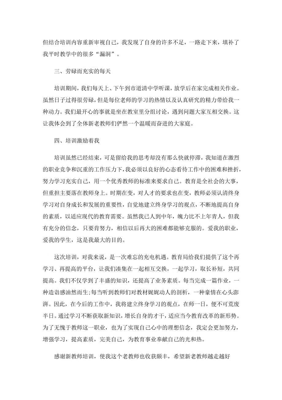 新教师个人岗前培训心得体会.doc_第2页