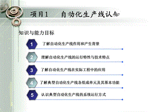 项目1自动化生产线认知.ppt