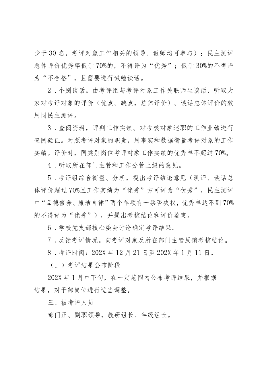 XX学校中层干部考评方案.docx_第2页