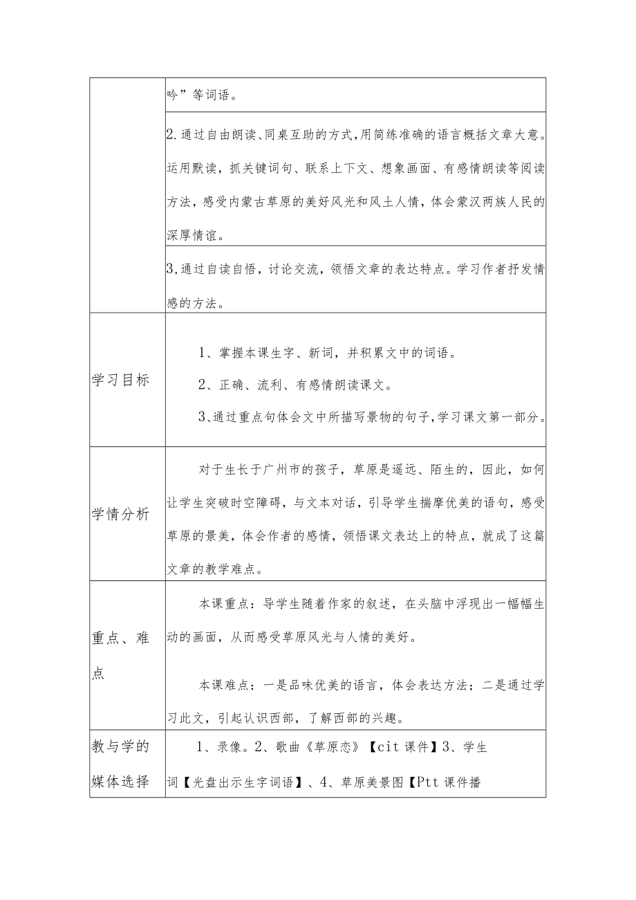 草原 教学设计+方案.docx_第2页