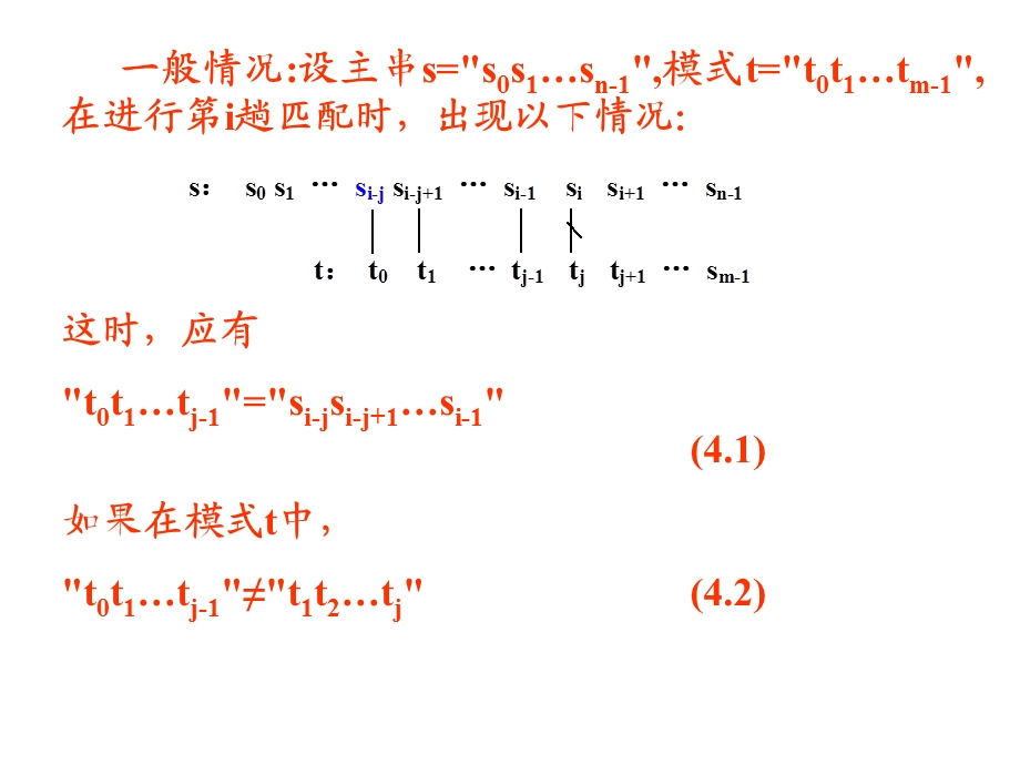 严蔚敏数据结构kmp算法详解.ppt_第3页