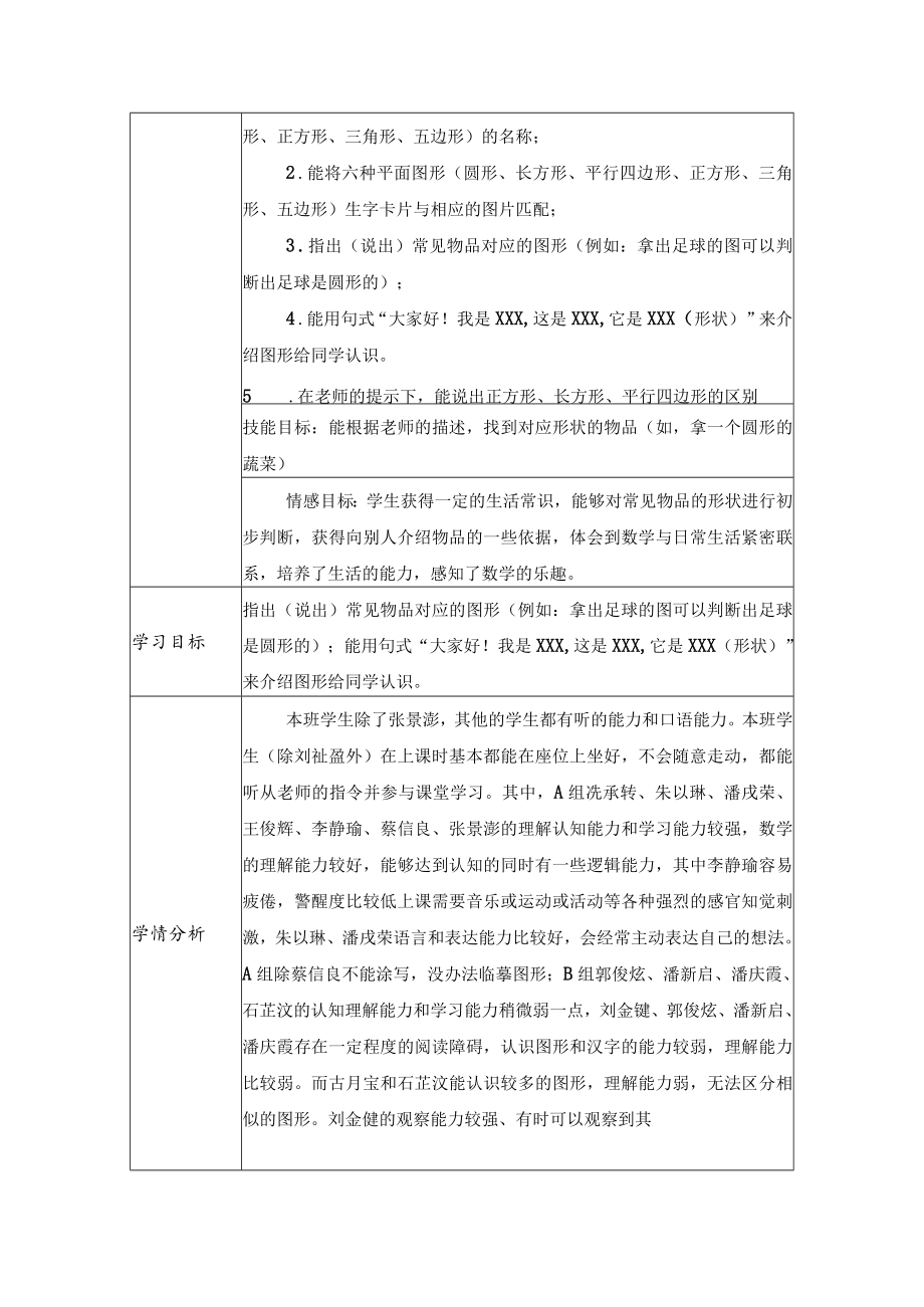 常见图形的复习 教学设计.docx_第2页