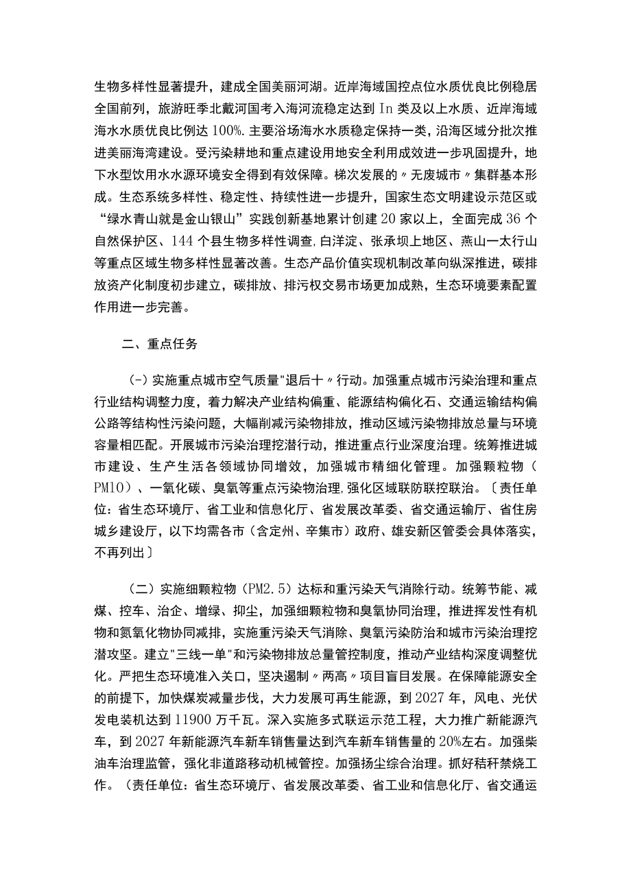 河北省人民政府办公厅关于印发《美丽河北建设行动方案（2023-2027年）》的通知.docx_第3页