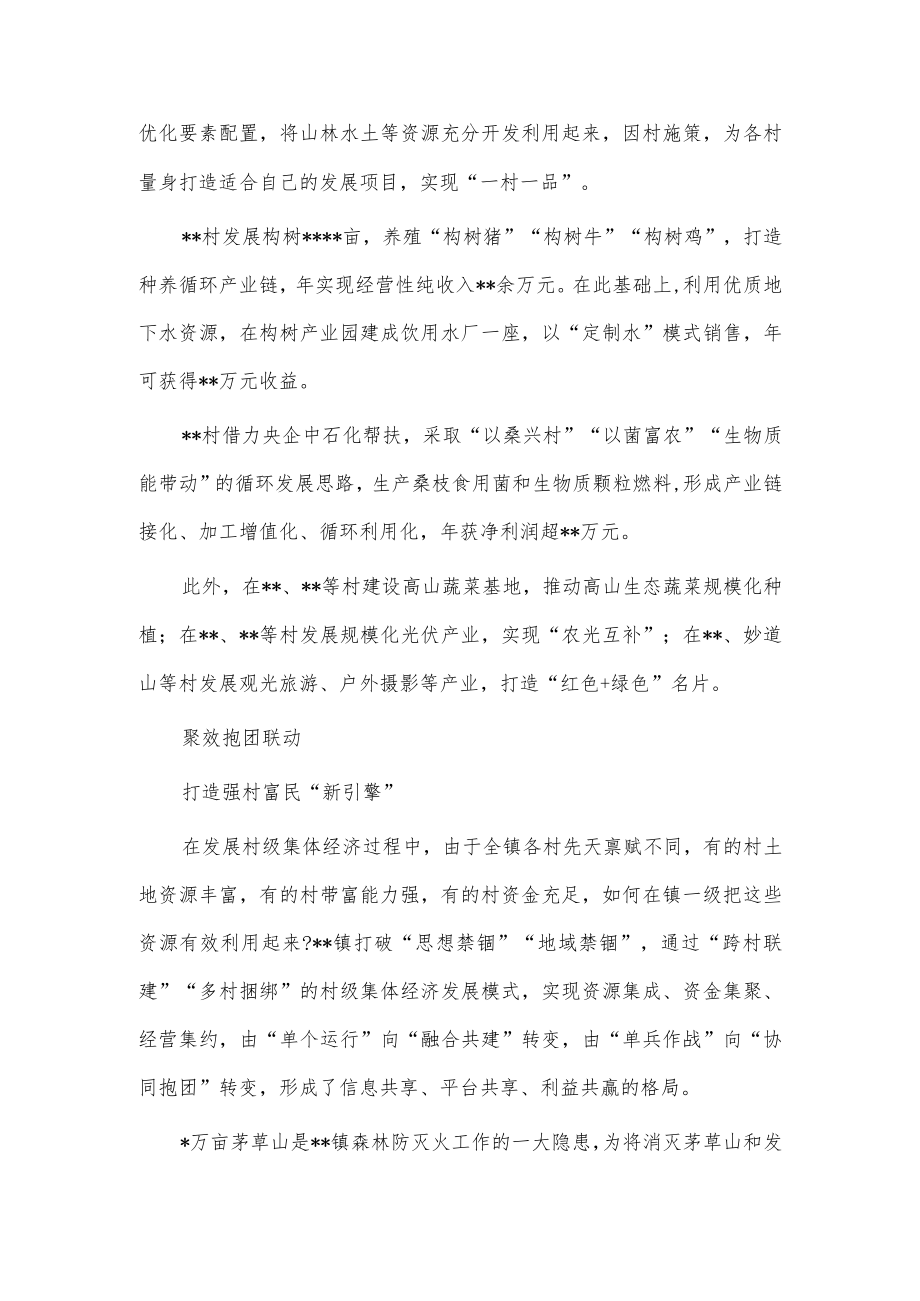 推进乡村振兴经验交流发言材料供借鉴.docx_第2页