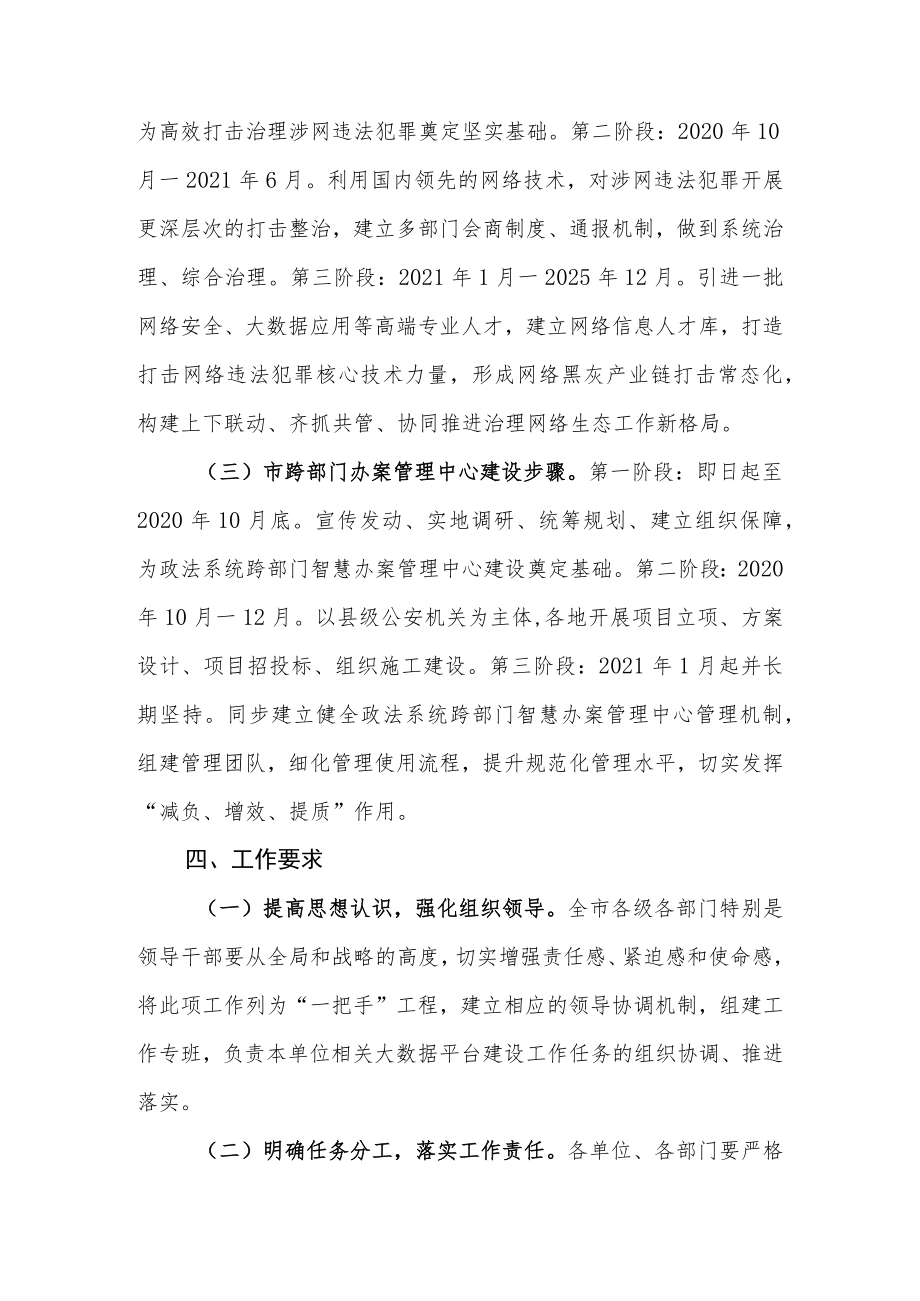 关于加快建设社会治理指挥中心网络生态治理中心跨部门办案管理中心的实施意见.docx_第3页