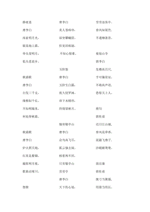 五言绝句300首小学.docx