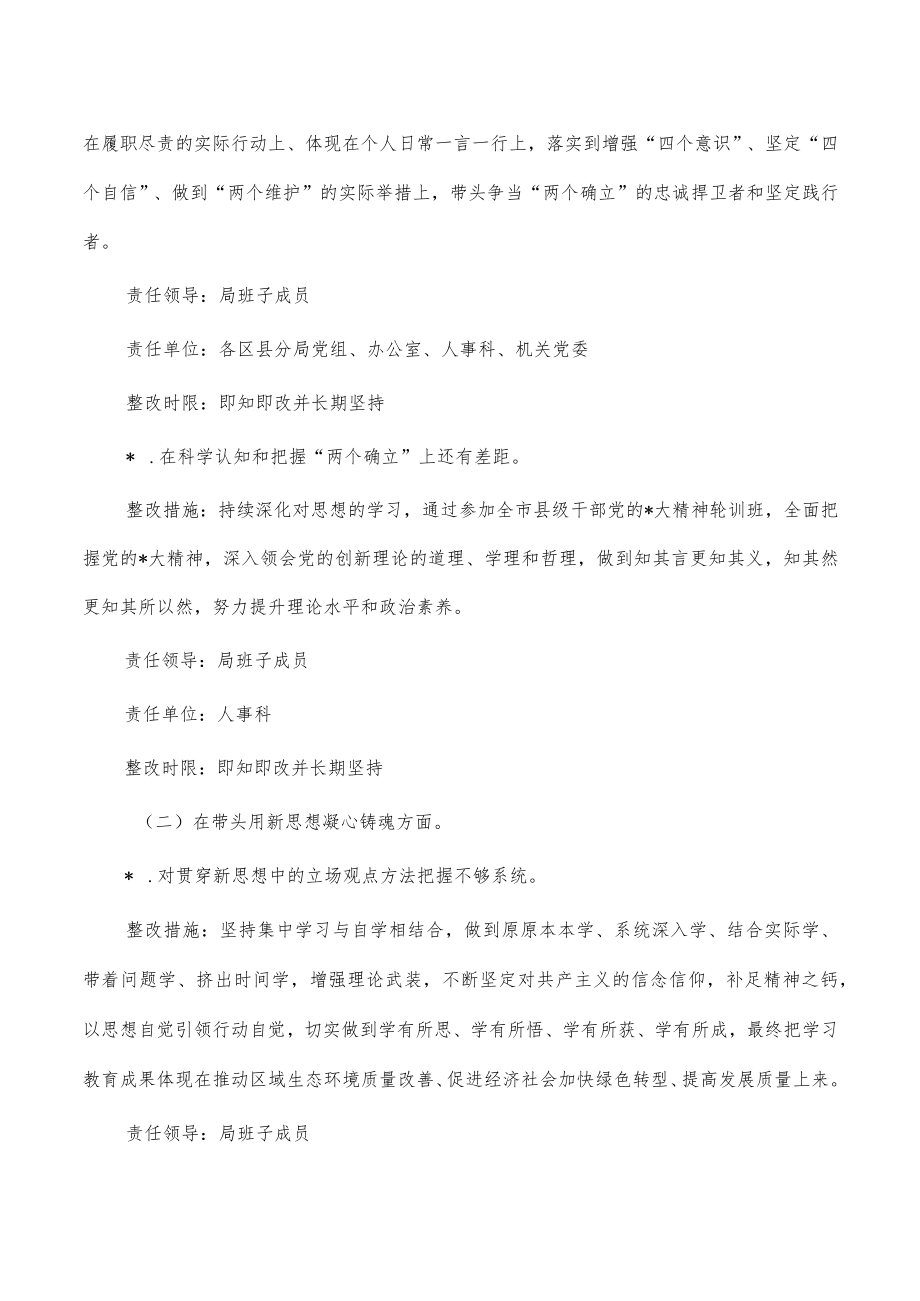 2023六个带头查摆问题整改方案.docx_第2页