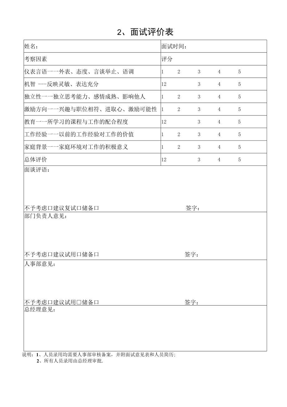 1、餐饮办公室表格.docx_第2页