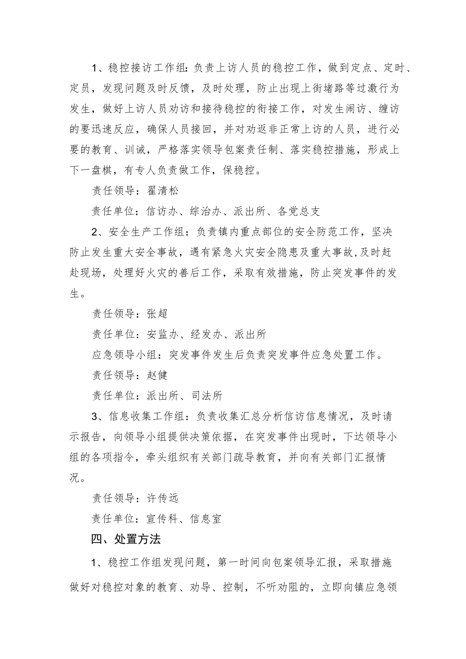 关于开展乡村振兴专项巡察工作的信访维稳应急预案.docx_第2页