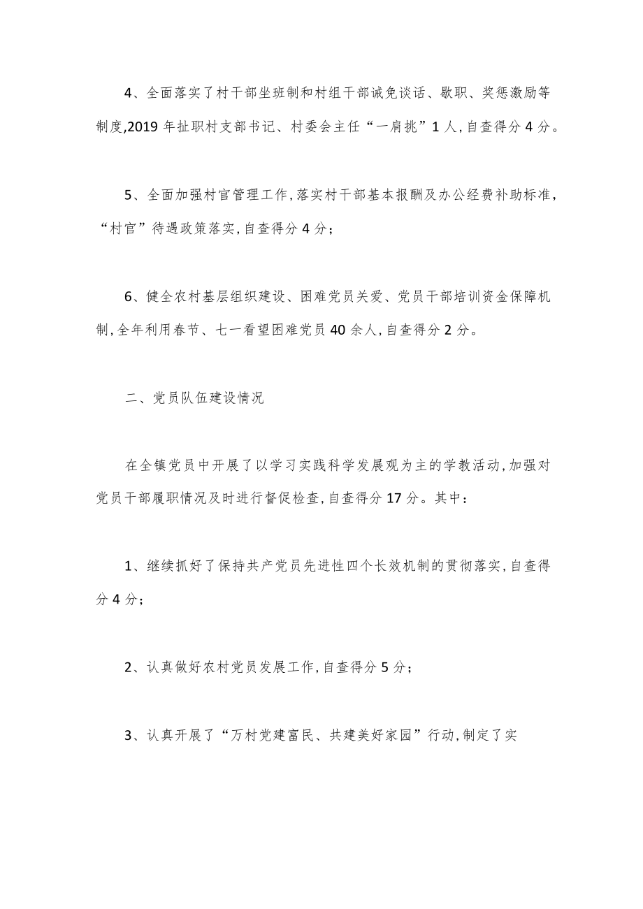 （3篇）乡镇半年工作自查报告.docx_第2页