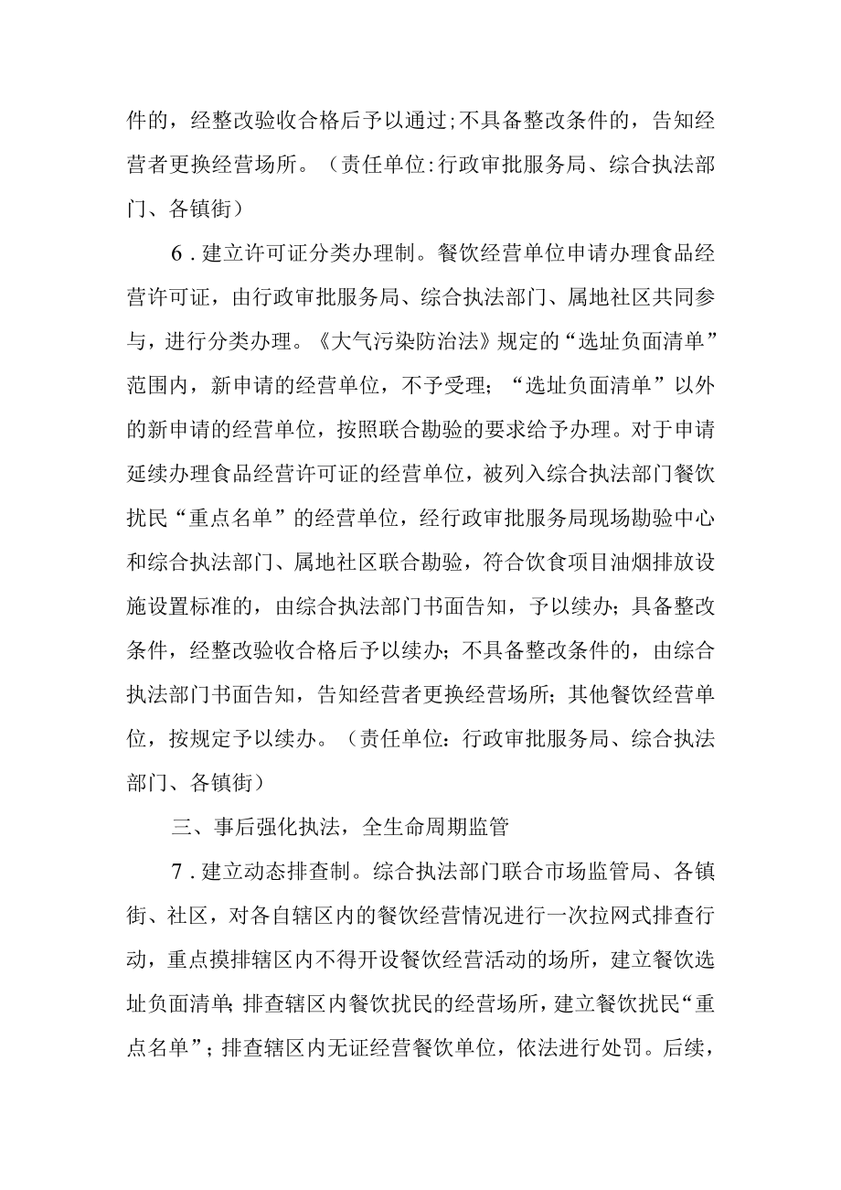 关于治理餐饮油烟扰民问题联动机制.docx_第3页