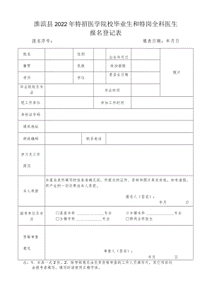 信阳市事业单位公开招聘工作人员报名登记表.docx