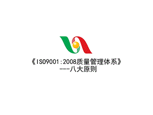 ISO9001质量管理体系八大原则.ppt