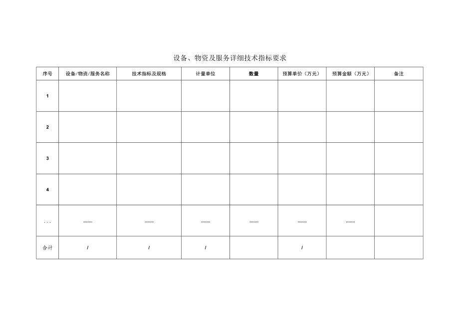 XX大学货物、服务项目公开招标采购申请表.docx_第2页