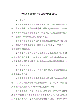 大学实验室分类分级管理办法.docx