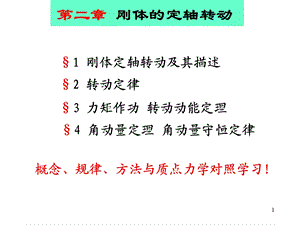 大学物理(刚体部分).ppt