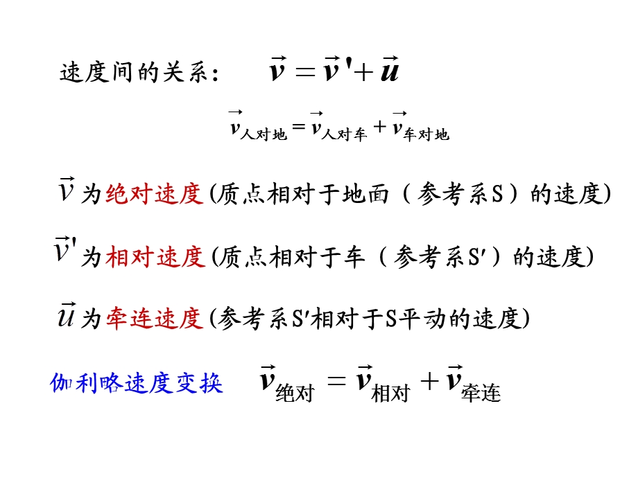 大学物理==相对运动.ppt_第3页