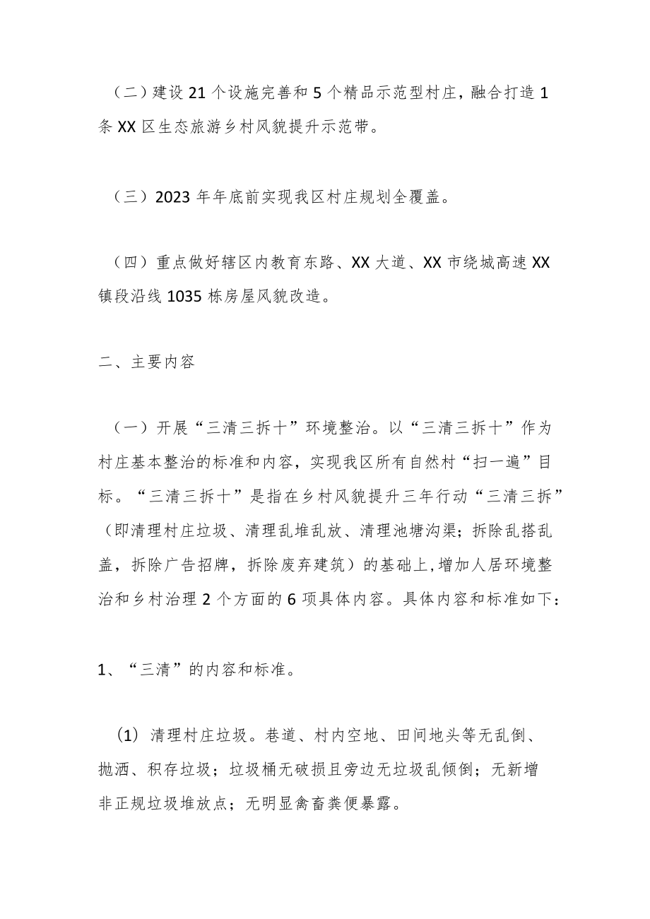 XX区深化推进乡村风貌提升工作的实施方案.docx_第3页