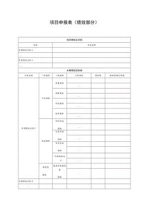 项目申报表（绩效部分）.docx