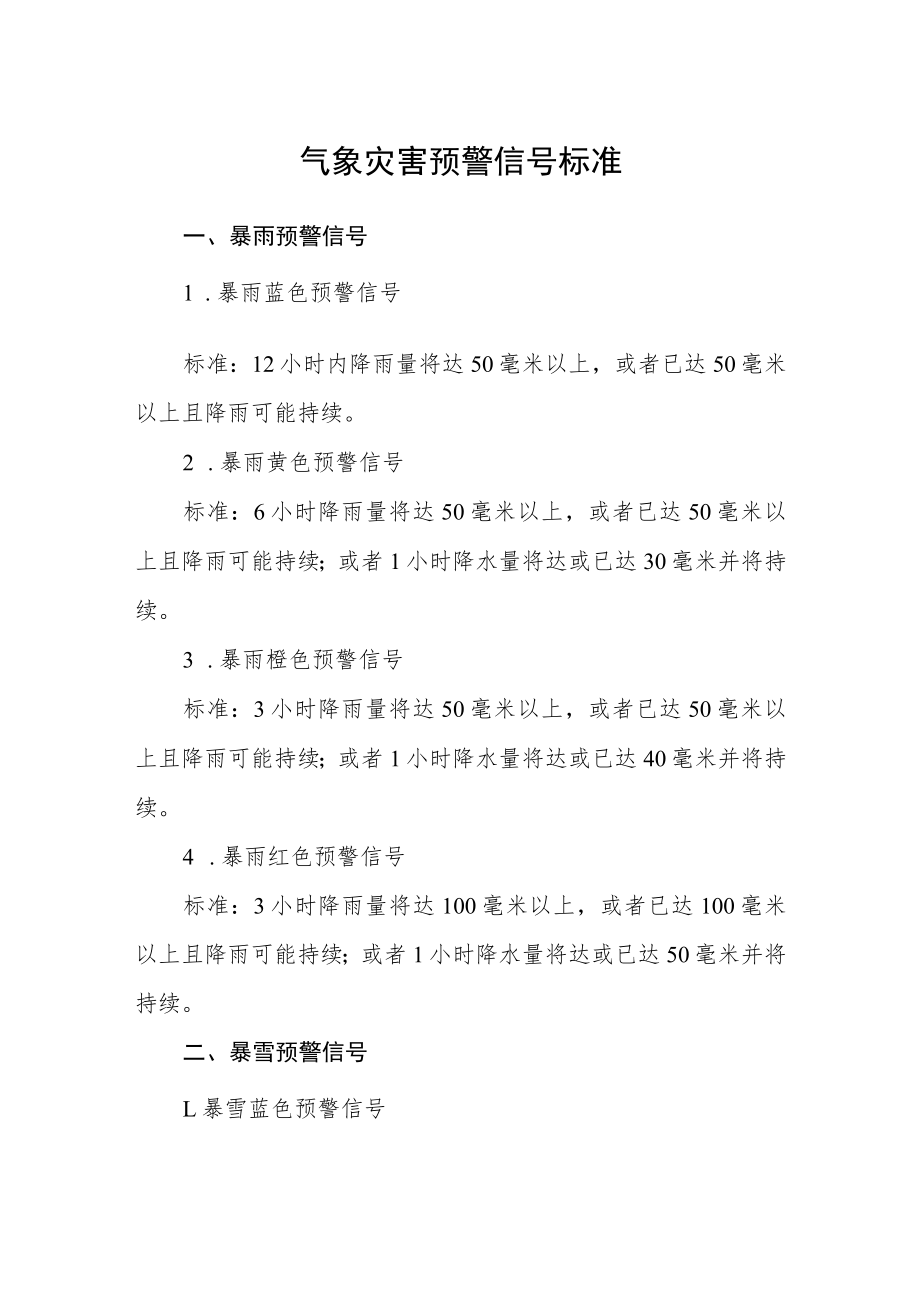 气象灾害预警信号标准.docx_第1页