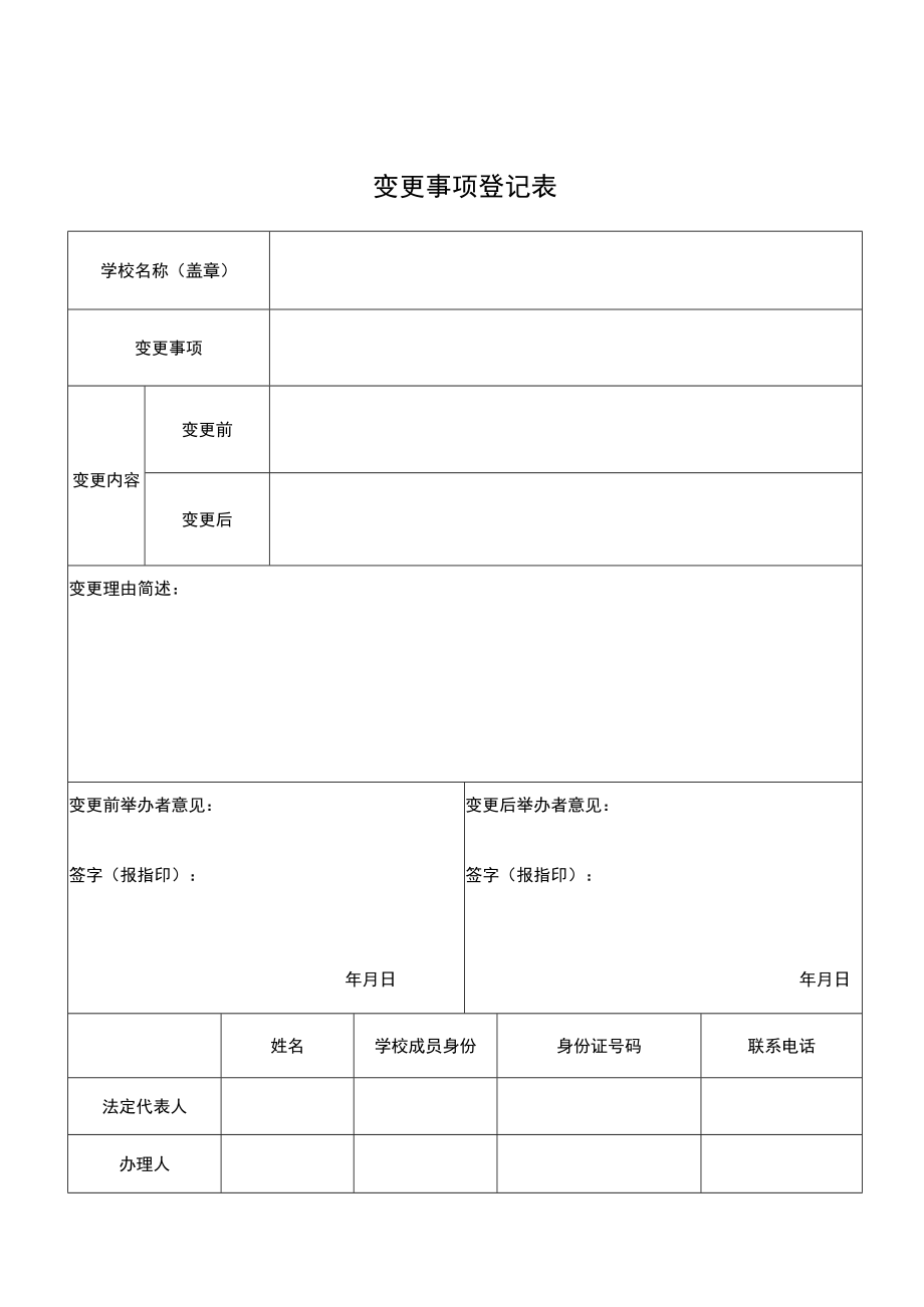 简阳市民办学校名称变更申报书.docx_第2页