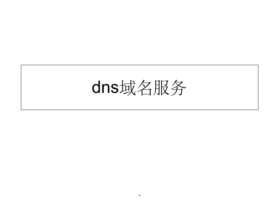 DNS服务器ppt.ppt_第1页