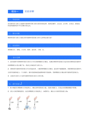 精品解析：【必考实验】一题到位 实验九 探究浮力的大小跟排开所受重力的关系（解析版）.docx