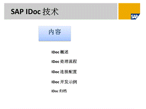 IDOC培训教程.ppt